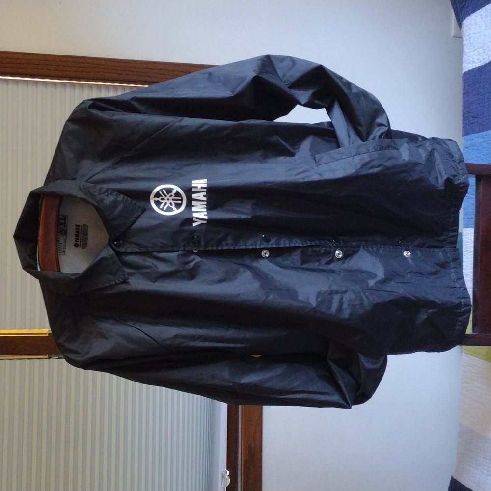 Yamaha Black XL Windbreaker